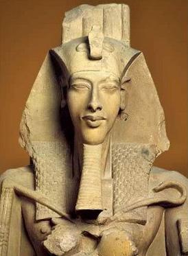 Buste d'Akhenaton - Musée du Caire