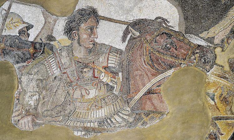 Alexandre le grand bataille d issos 356 323 avant jc mosaique pompei