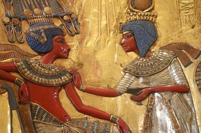 Toutankhamon et Ânkhesenamon - Musée Égyptien du Caire