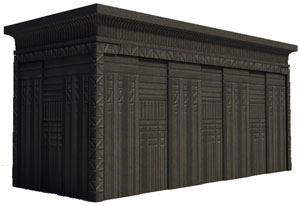 Représentation du sarcophage perdu de Mykérinos
