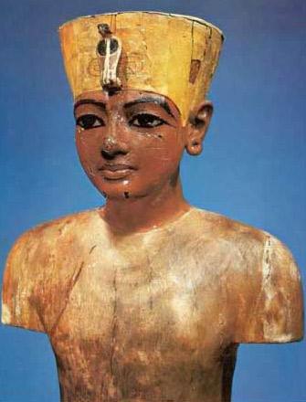 Buste de Toutankhamon - Musée du Caire